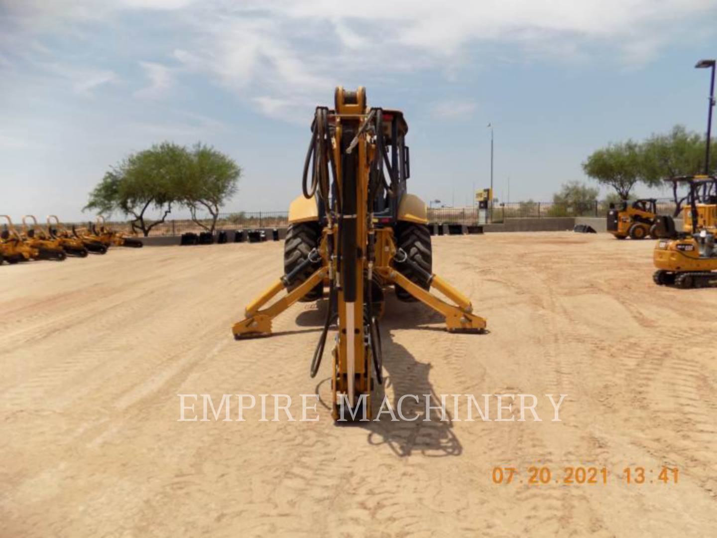 2019 Caterpillar 415F2 4EOP Tractor Loader Backhoe