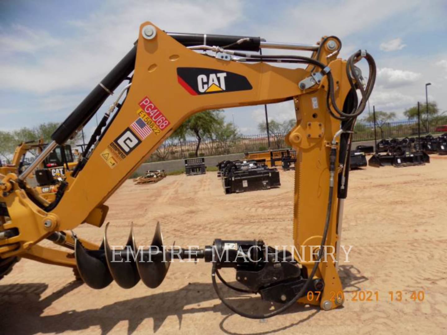 2019 Caterpillar 415F2 4EOP Tractor Loader Backhoe