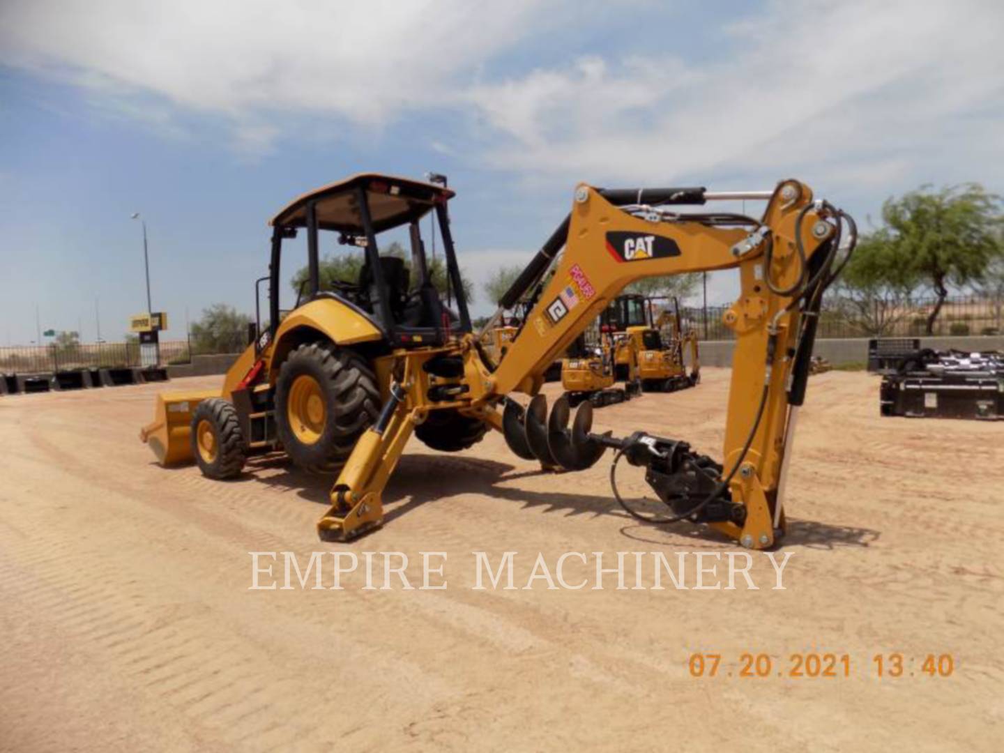 2019 Caterpillar 415F2 4EOP Tractor Loader Backhoe