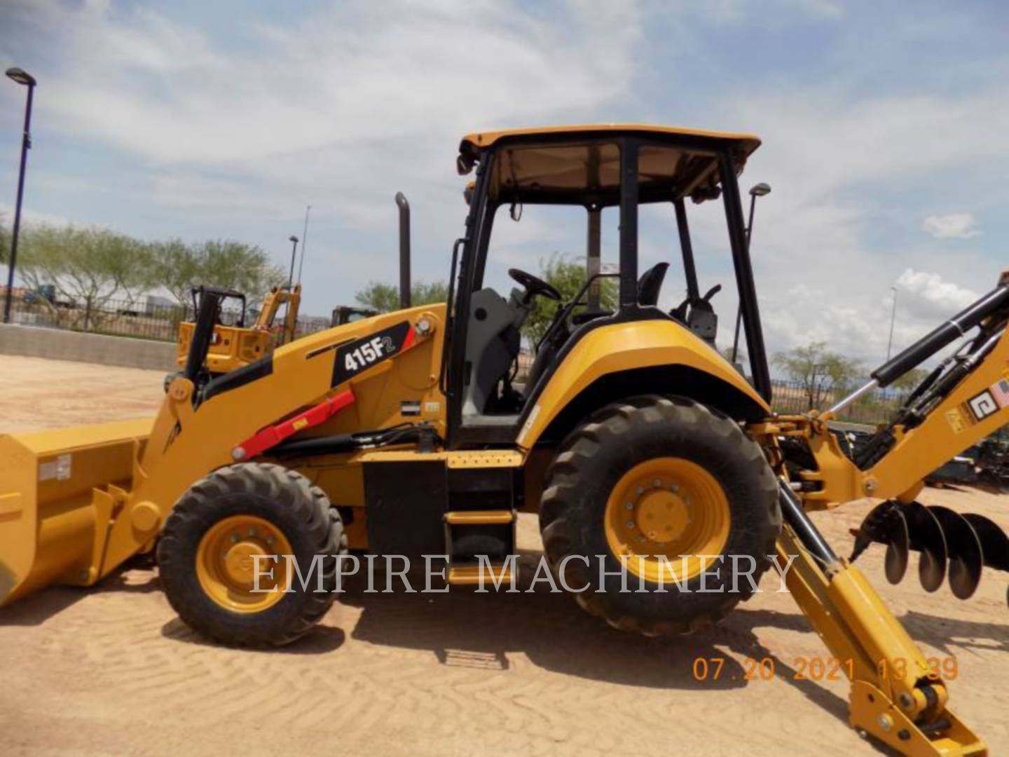 2019 Caterpillar 415F2 4EOP Tractor Loader Backhoe