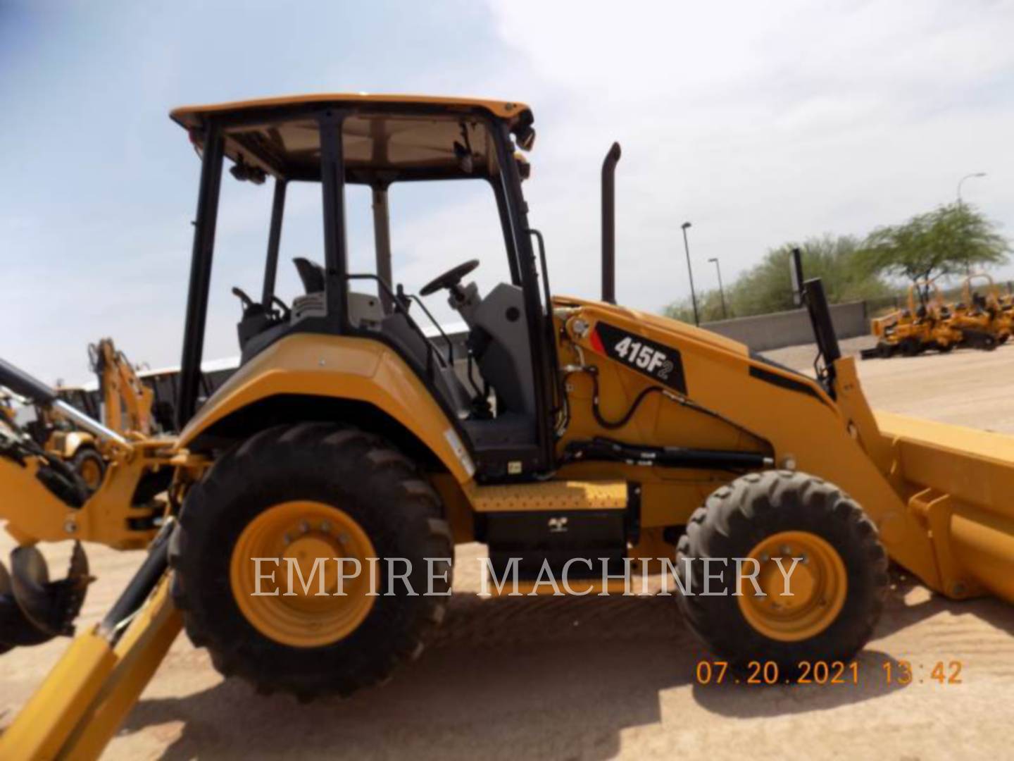 2019 Caterpillar 415F2 4EOP Tractor Loader Backhoe