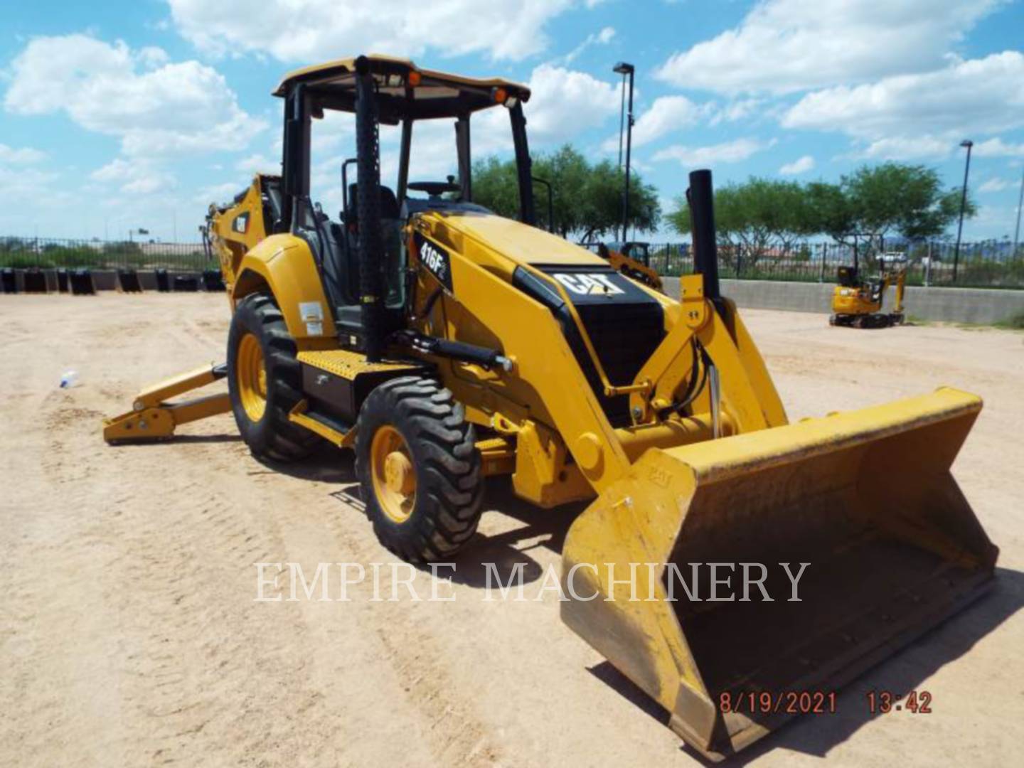 2019 Caterpillar 416F2 4EO Tractor Loader Backhoe