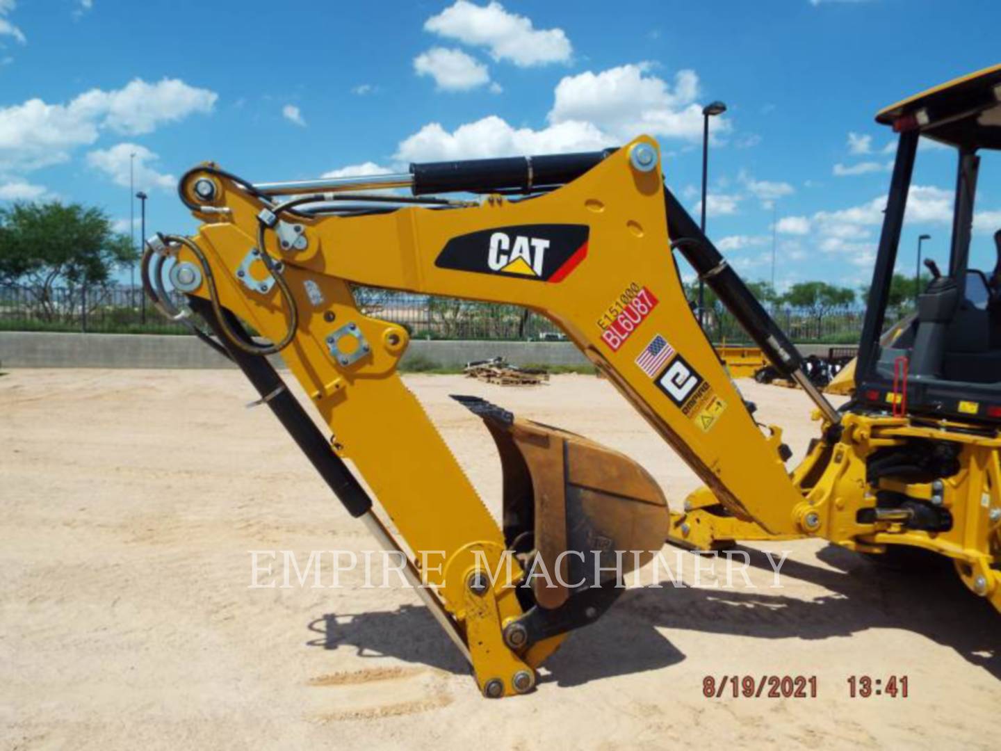 2019 Caterpillar 416F2 4EO Tractor Loader Backhoe