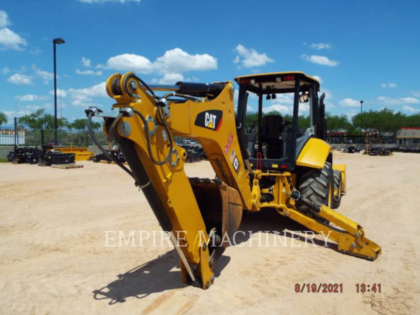 2019 Caterpillar 416F2 4EO Tractor Loader Backhoe