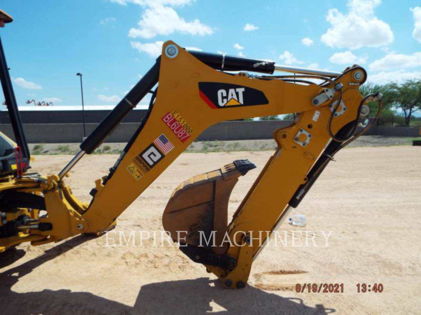 2019 Caterpillar 416F2 4EO Tractor Loader Backhoe