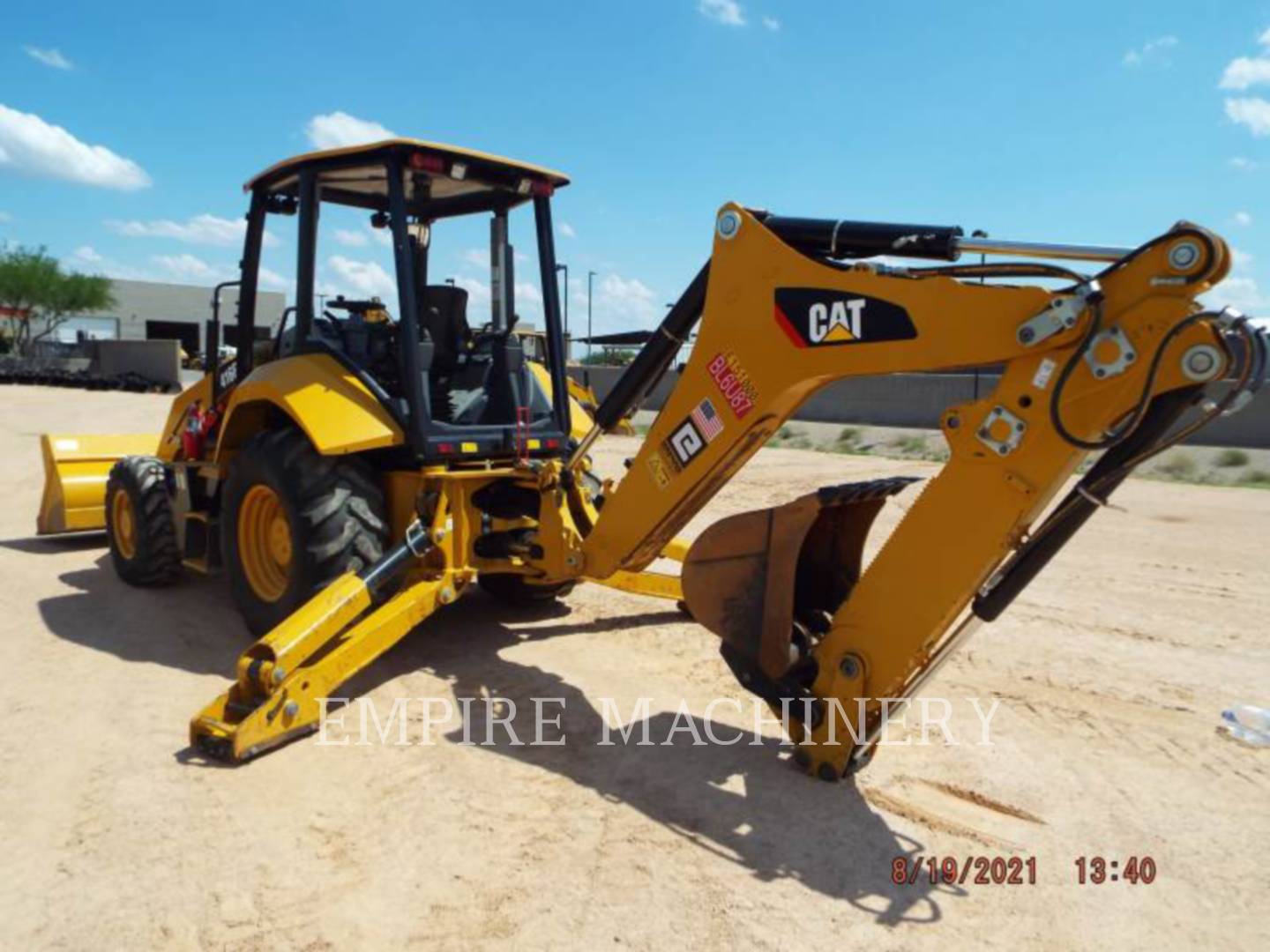 2019 Caterpillar 416F2 4EO Tractor Loader Backhoe