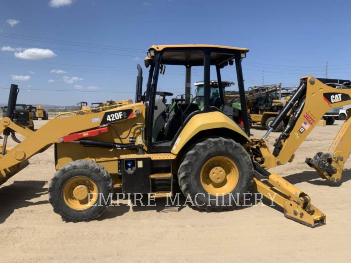 2018 Caterpillar 420F2 HRC Tractor Loader Backhoe