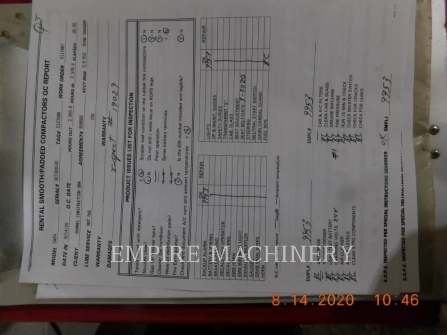 2014 Caterpillar CW34 Compactor