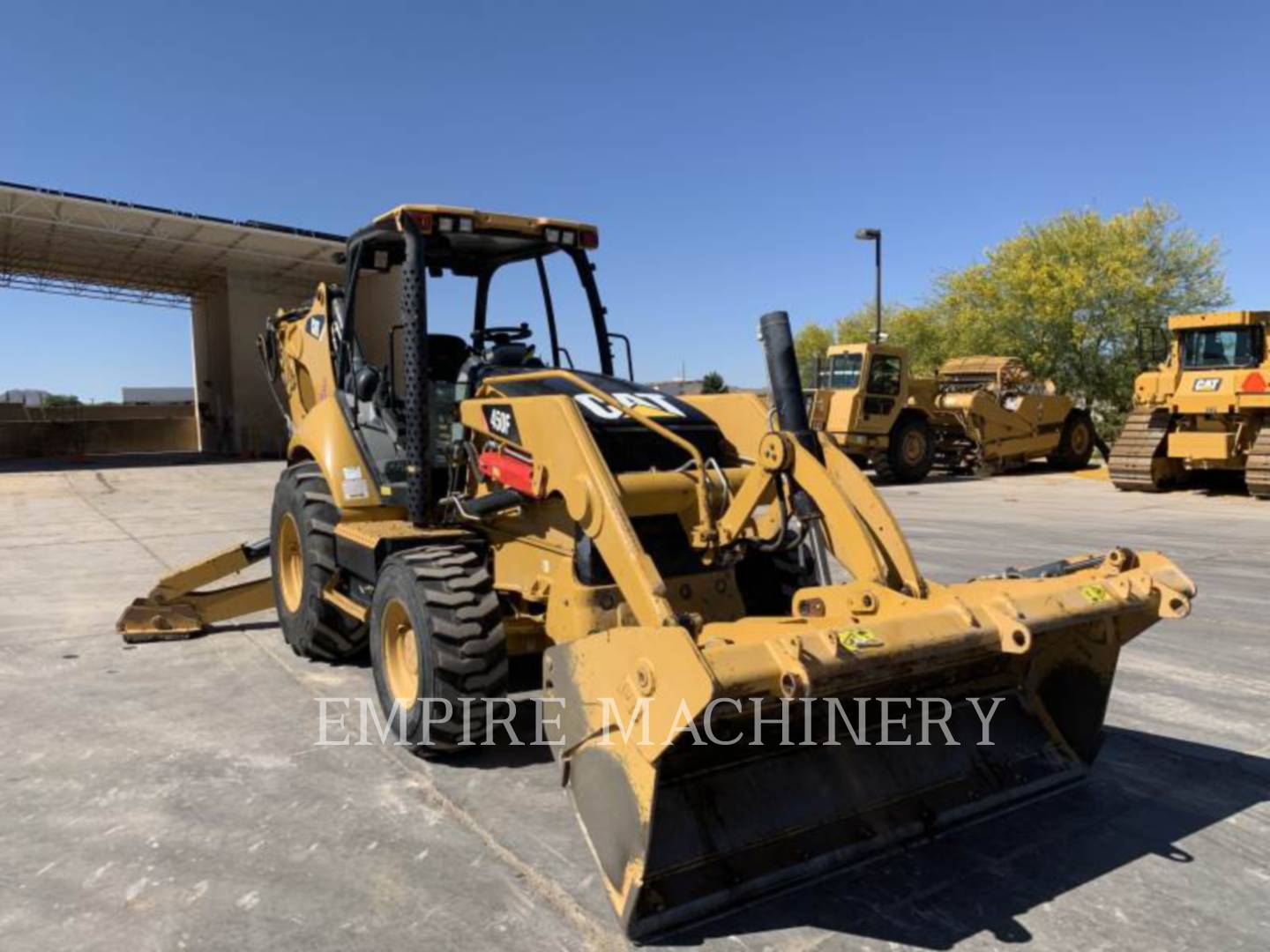 2018 Caterpillar 450F 4EOMP Tractor Loader Backhoe