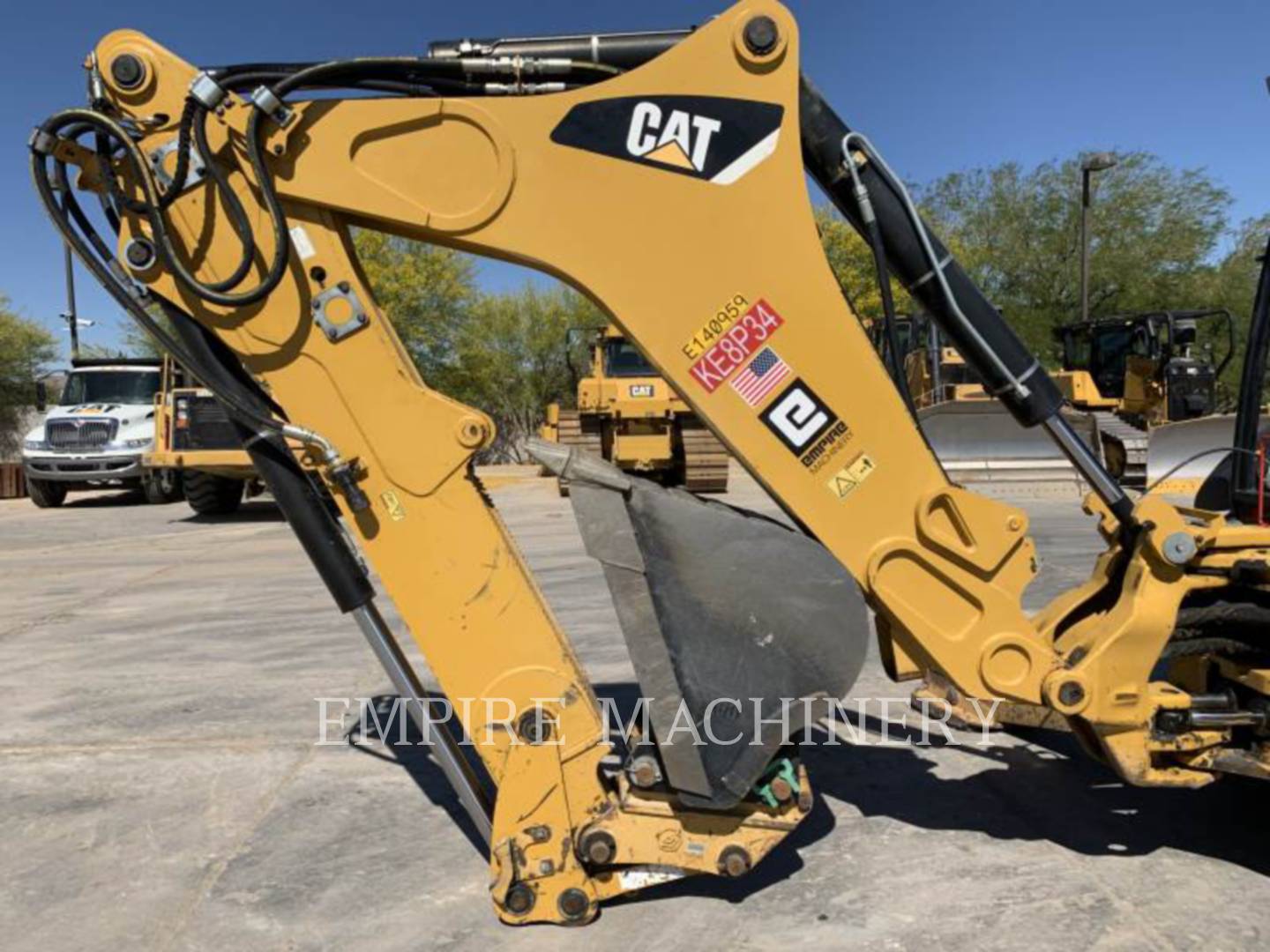 2018 Caterpillar 450F 4EOMP Tractor Loader Backhoe