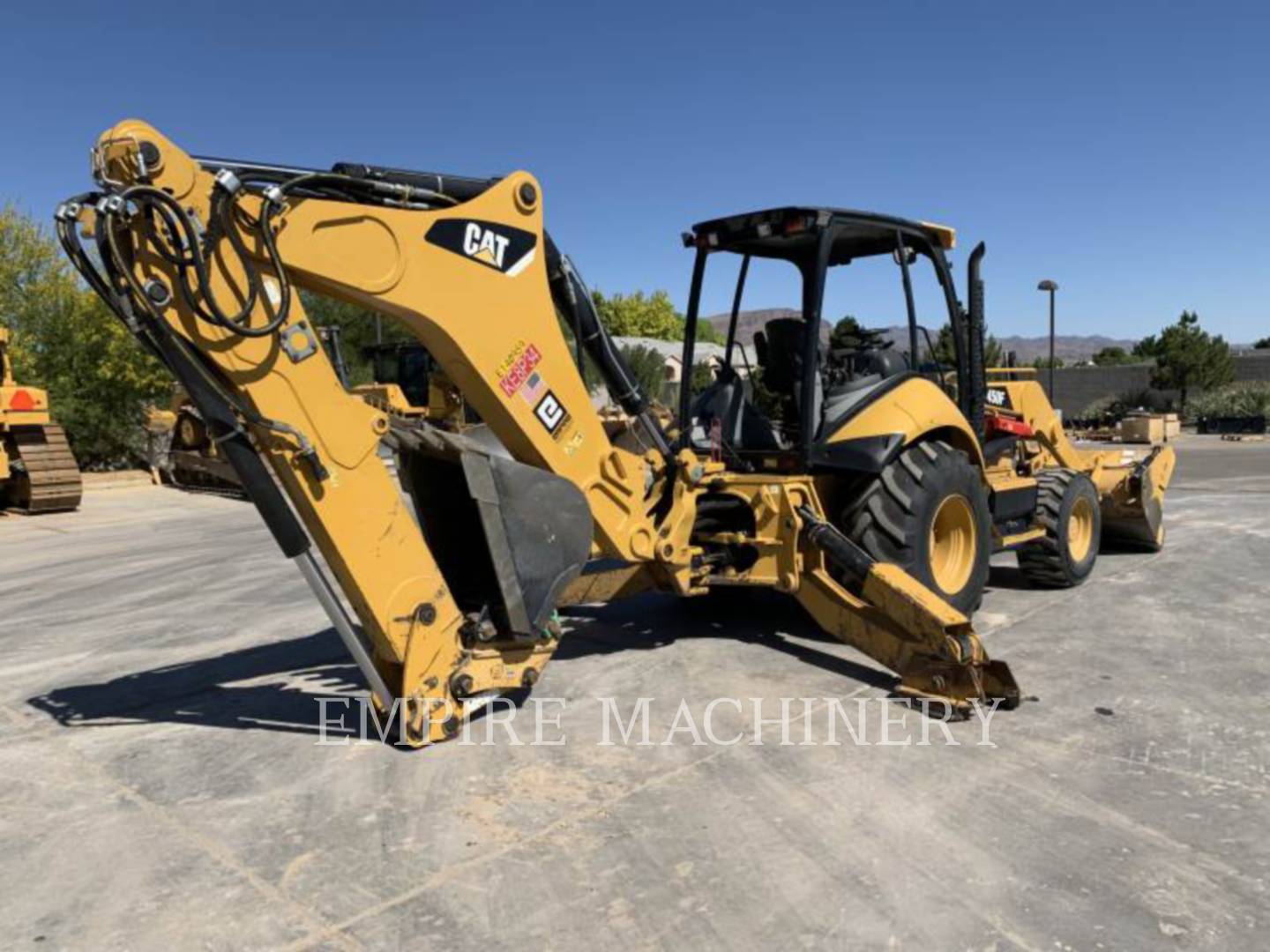 2018 Caterpillar 450F 4EOMP Tractor Loader Backhoe