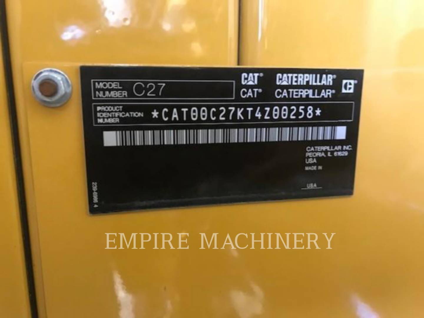 2013 Caterpillar EQ800 Power Plant