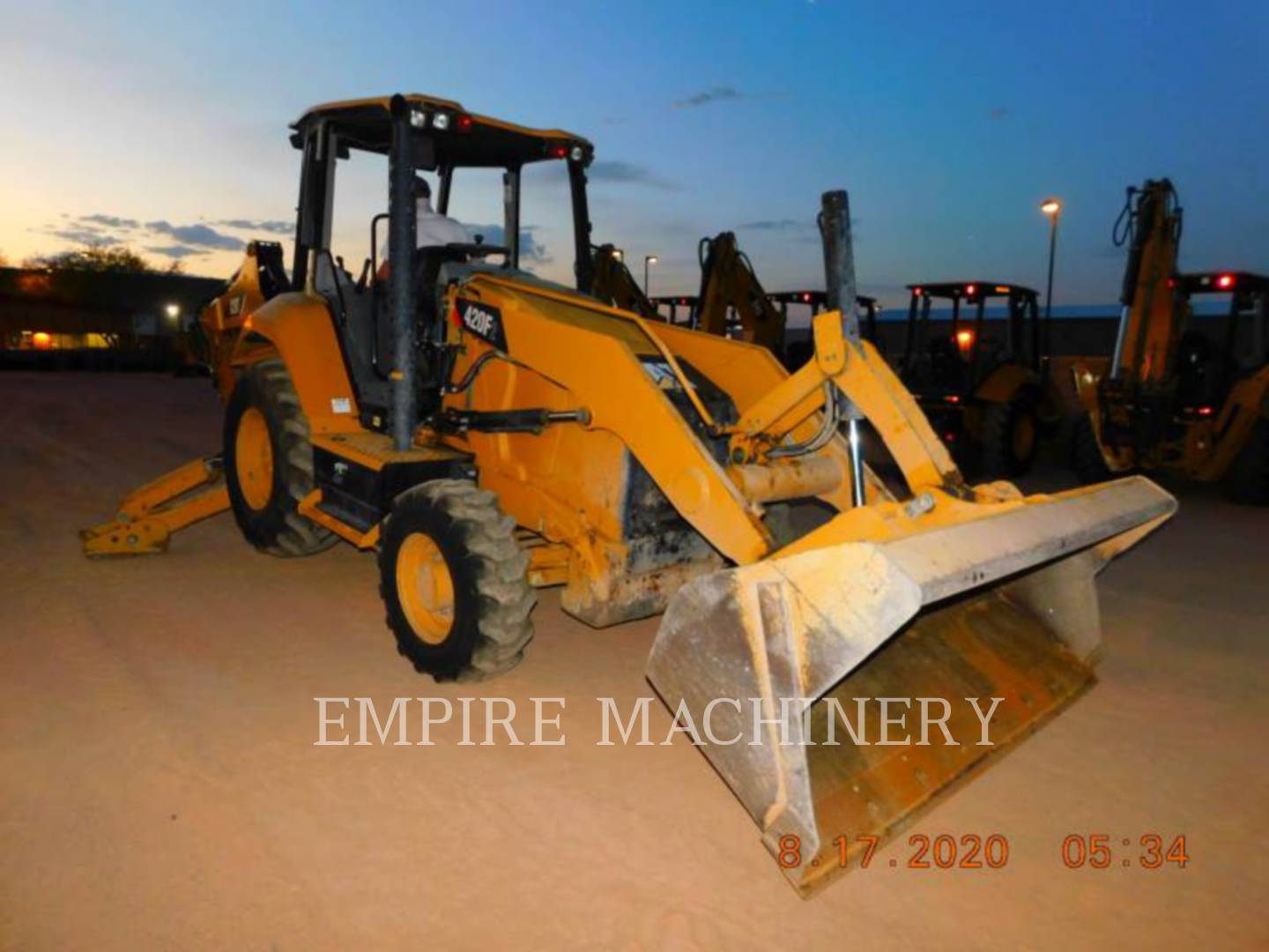 2018 Caterpillar 420F2 HRC Tractor Loader Backhoe