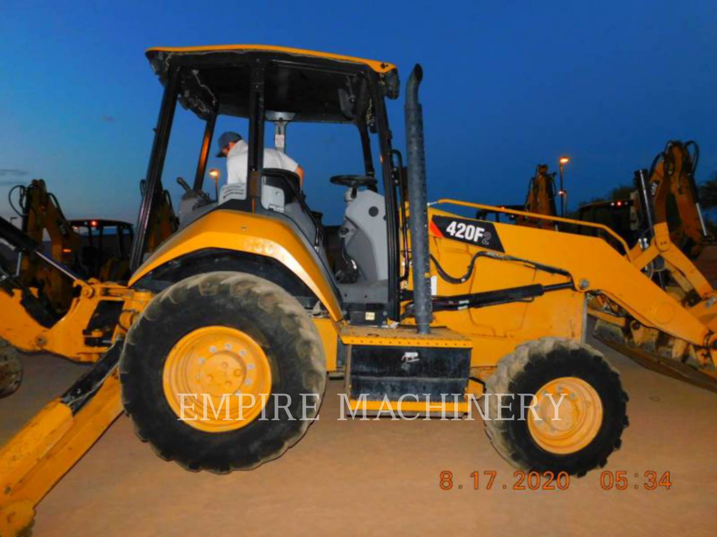 2018 Caterpillar 420F2 HRC Tractor Loader Backhoe