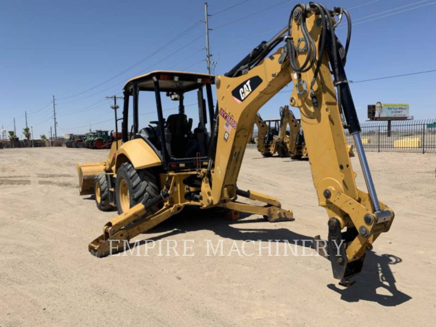 2016 Caterpillar 420F2 4EOP Tractor Loader Backhoe