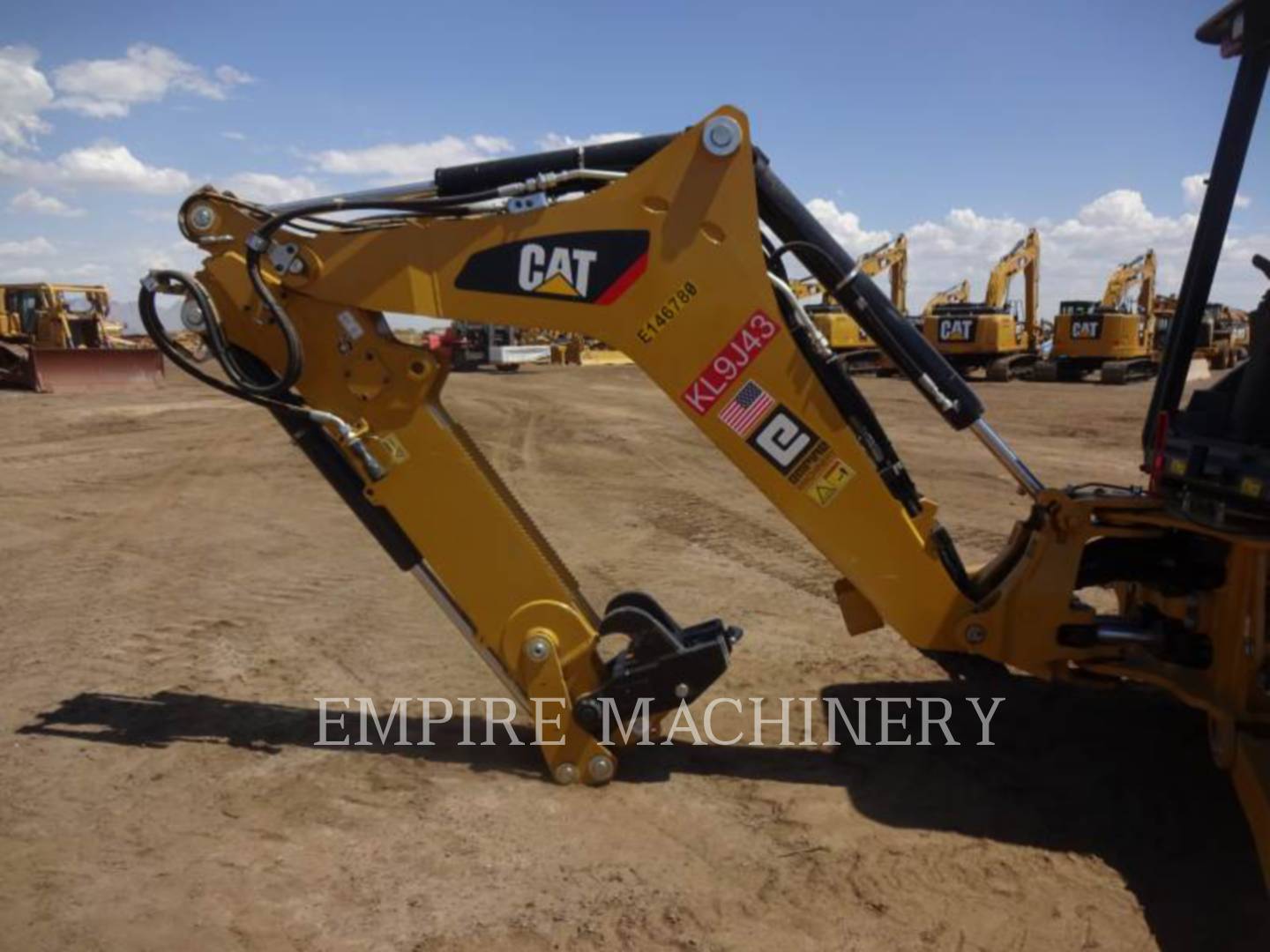 2019 Caterpillar 416F2 4EOP Tractor Loader Backhoe