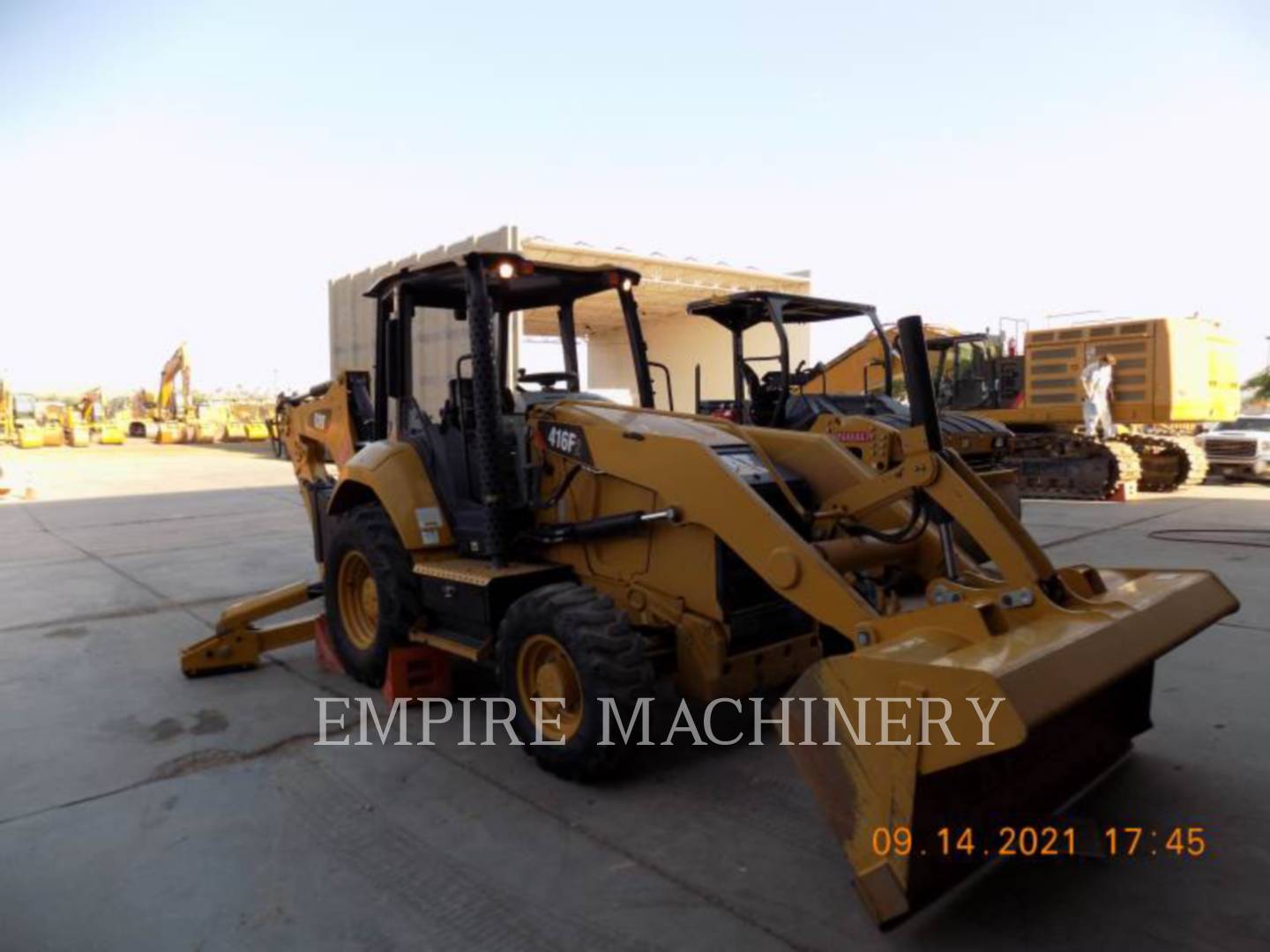 2019 Caterpillar 416F2 4EO Tractor Loader Backhoe