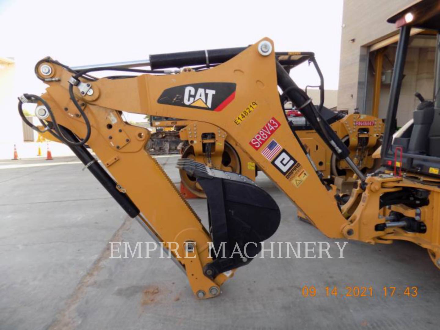 2019 Caterpillar 416F2 4EO Tractor Loader Backhoe