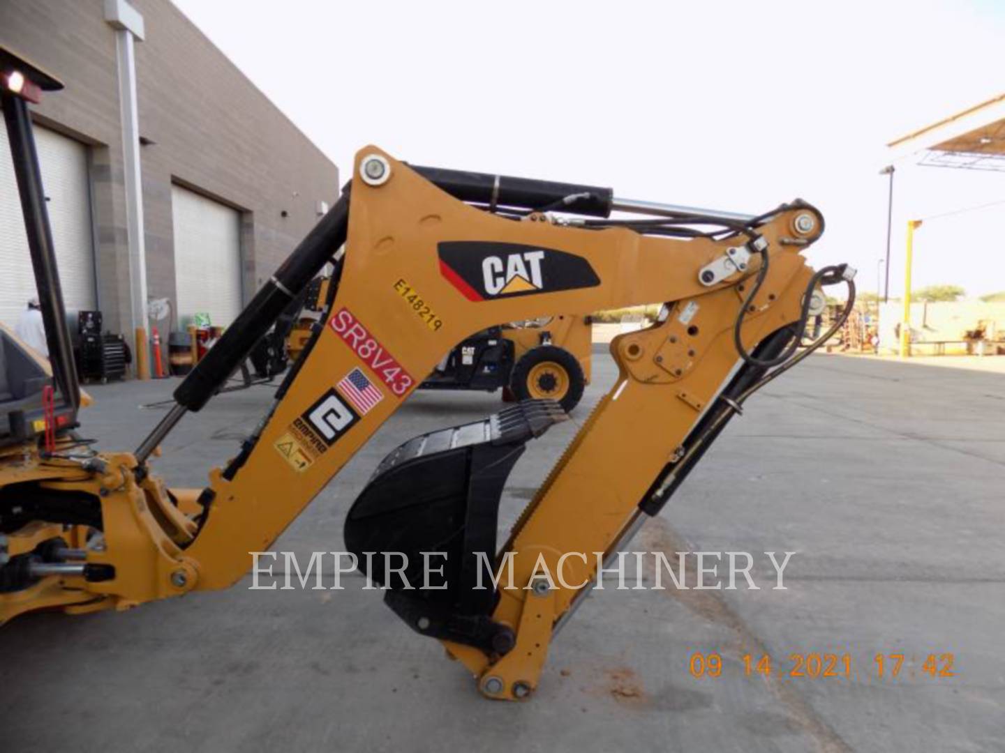 2019 Caterpillar 416F2 4EO Tractor Loader Backhoe