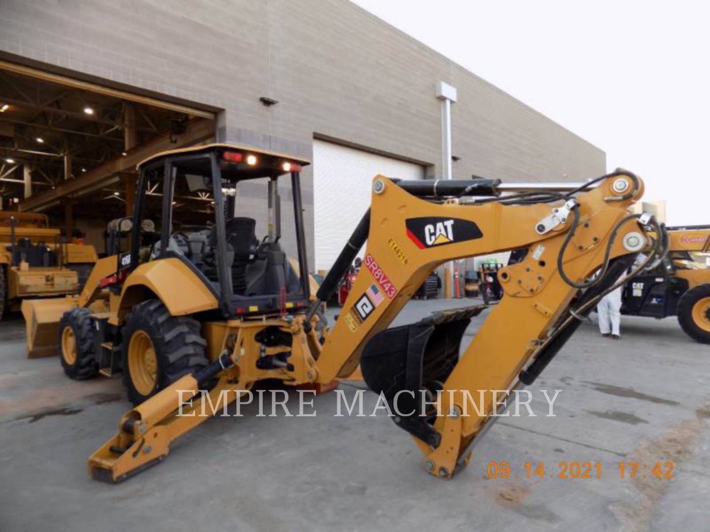 2019 Caterpillar 416F2 4EO Tractor Loader Backhoe