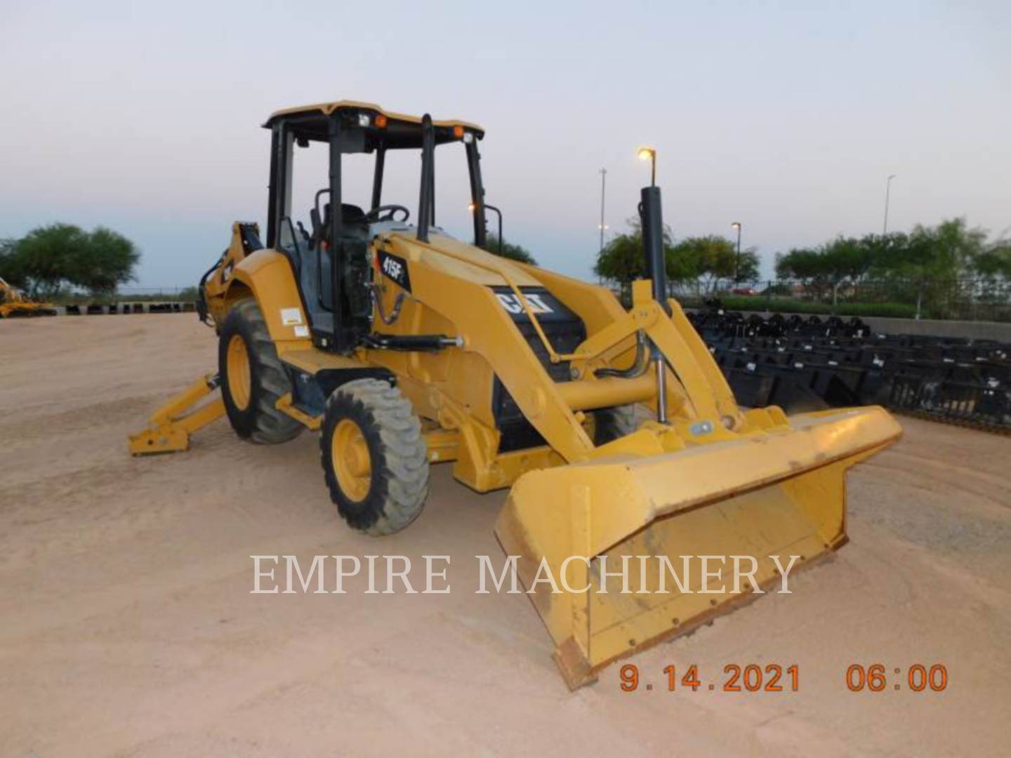 2019 Caterpillar 415F2 4EOP Tractor Loader Backhoe