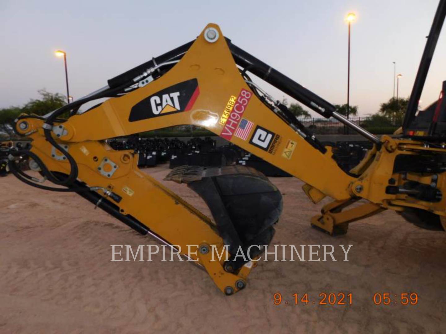 2019 Caterpillar 415F2 4EOP Tractor Loader Backhoe