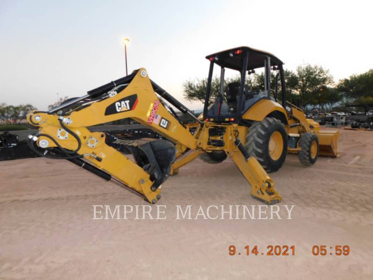 2019 Caterpillar 415F2 4EOP Tractor Loader Backhoe