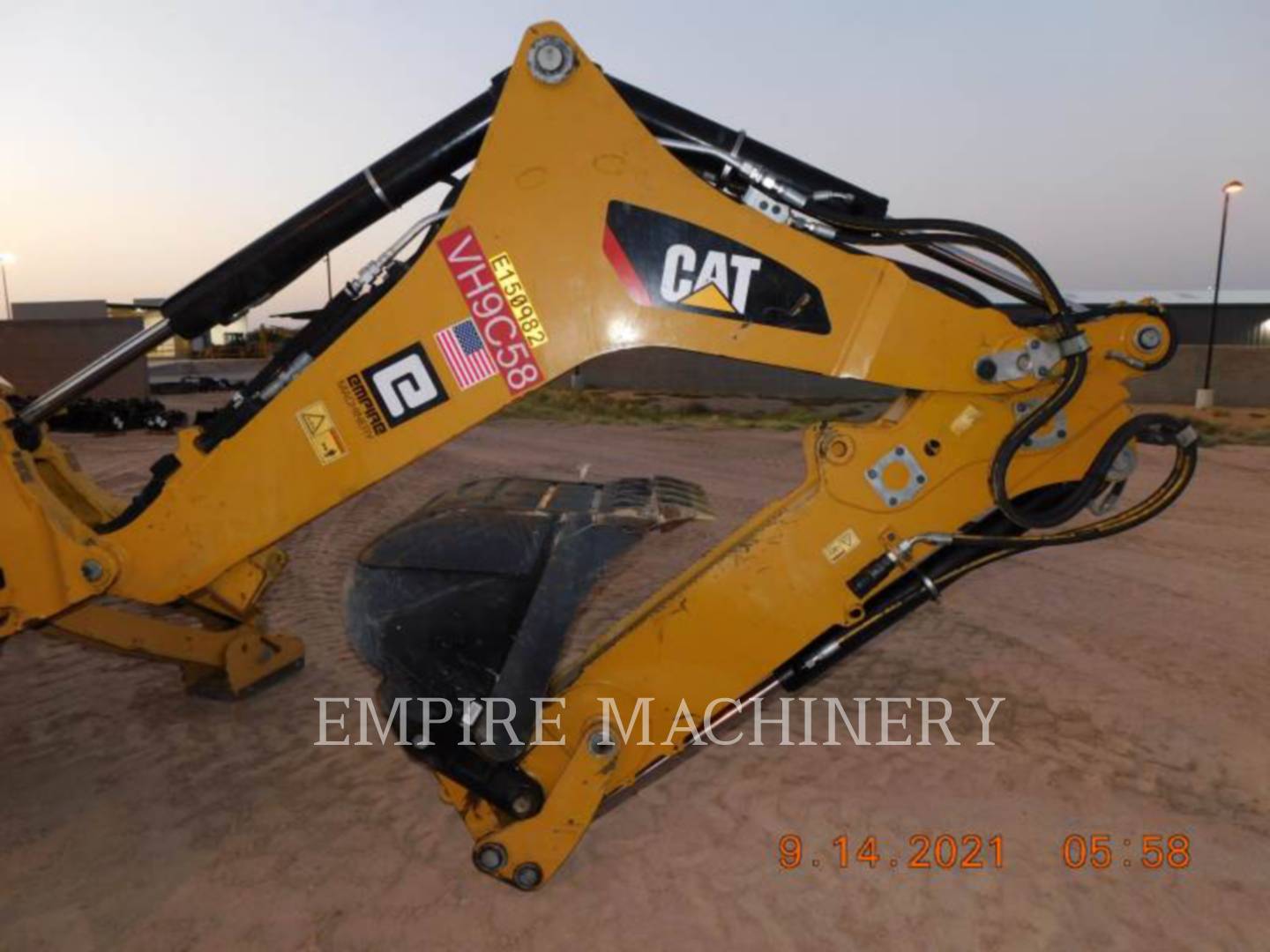 2019 Caterpillar 415F2 4EOP Tractor Loader Backhoe