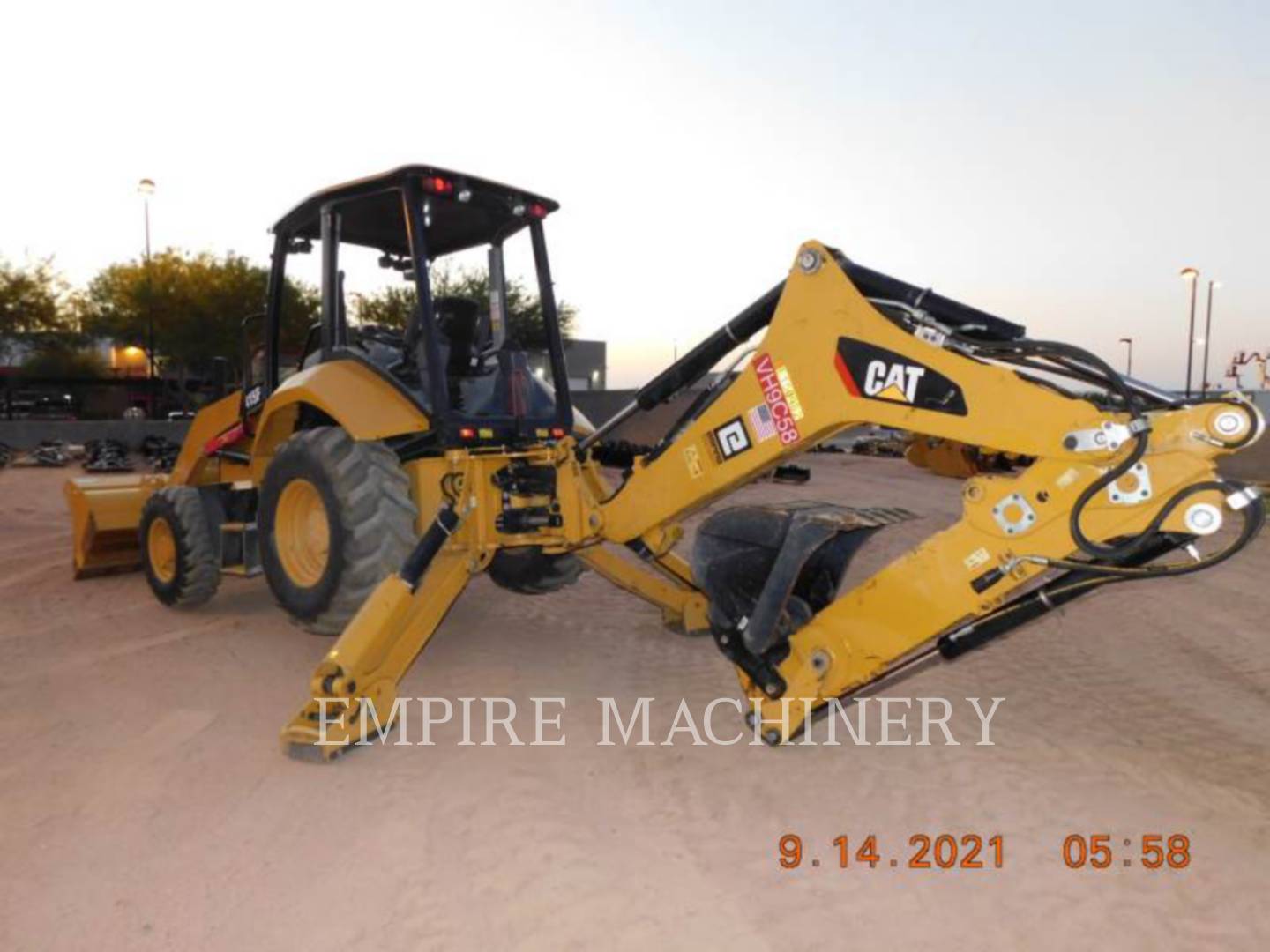 2019 Caterpillar 415F2 4EOP Tractor Loader Backhoe