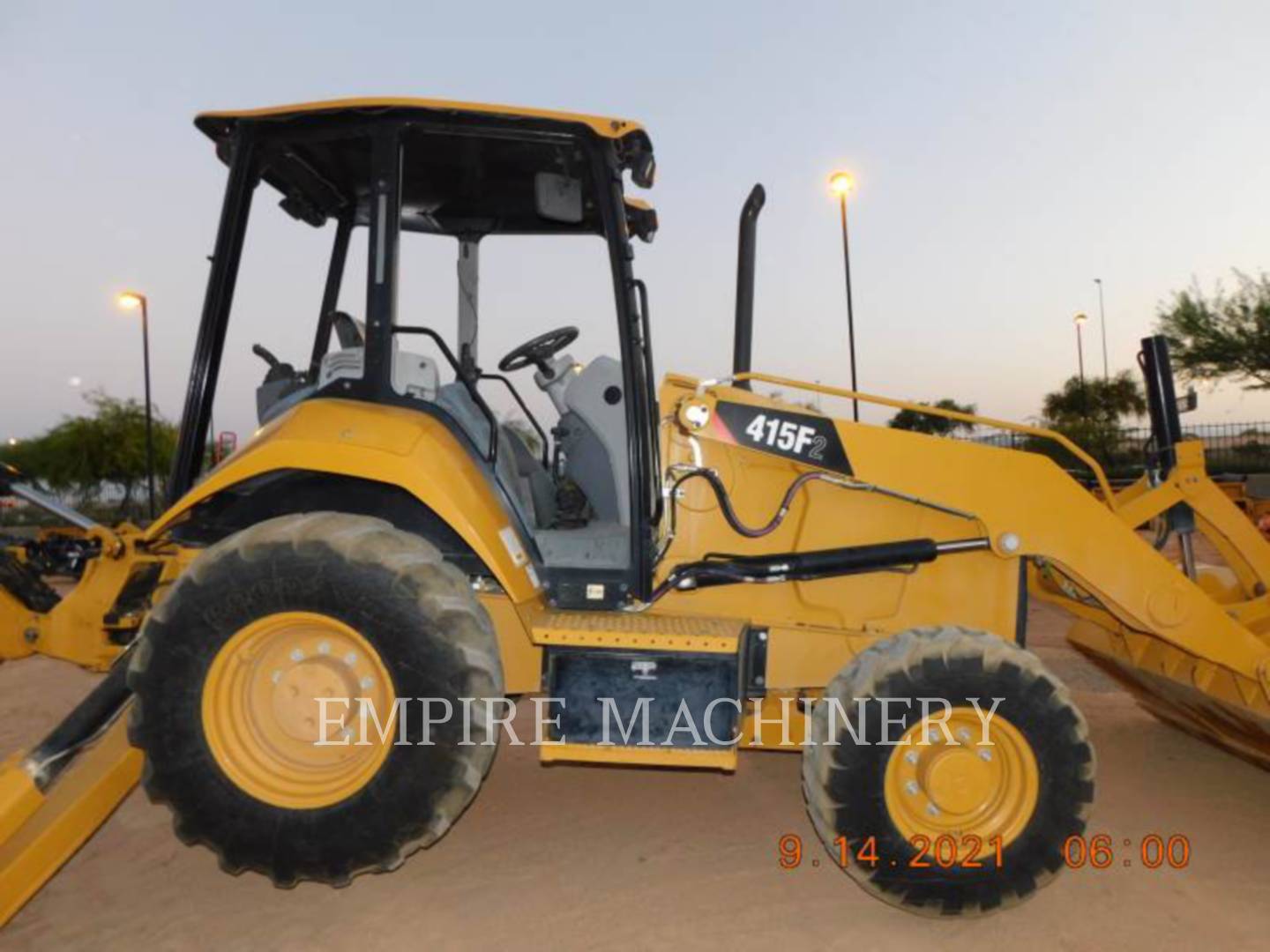 2019 Caterpillar 415F2 4EOP Tractor Loader Backhoe