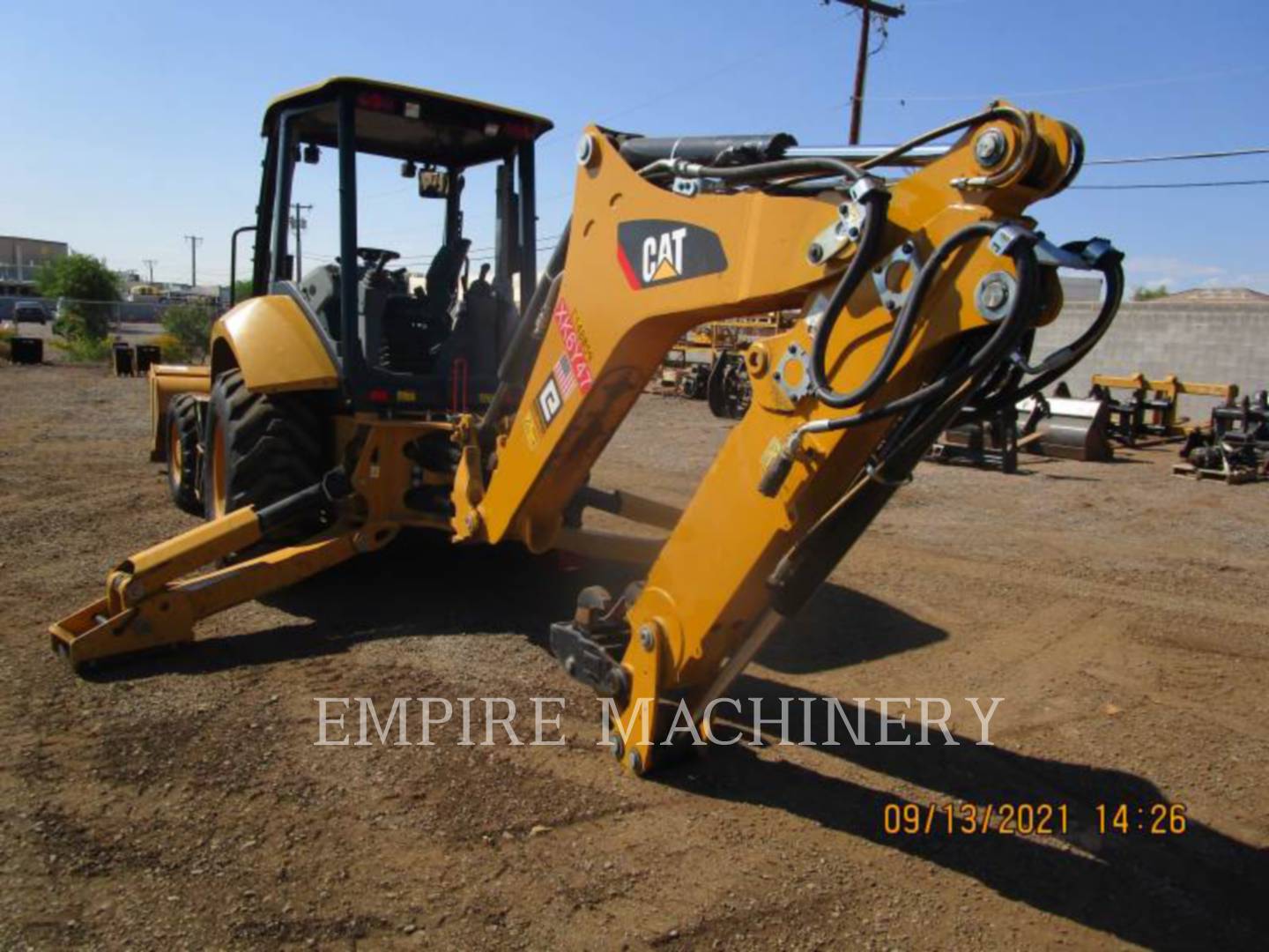 2019 Caterpillar 416F2 HRC Tractor Loader Backhoe