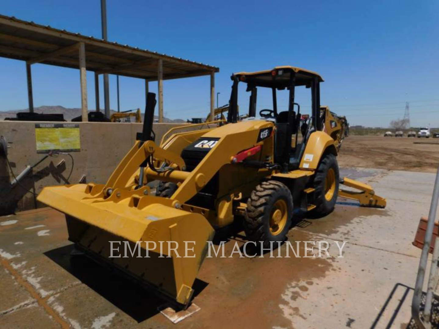 2019 Caterpillar 415F2 4EOP Tractor Loader Backhoe