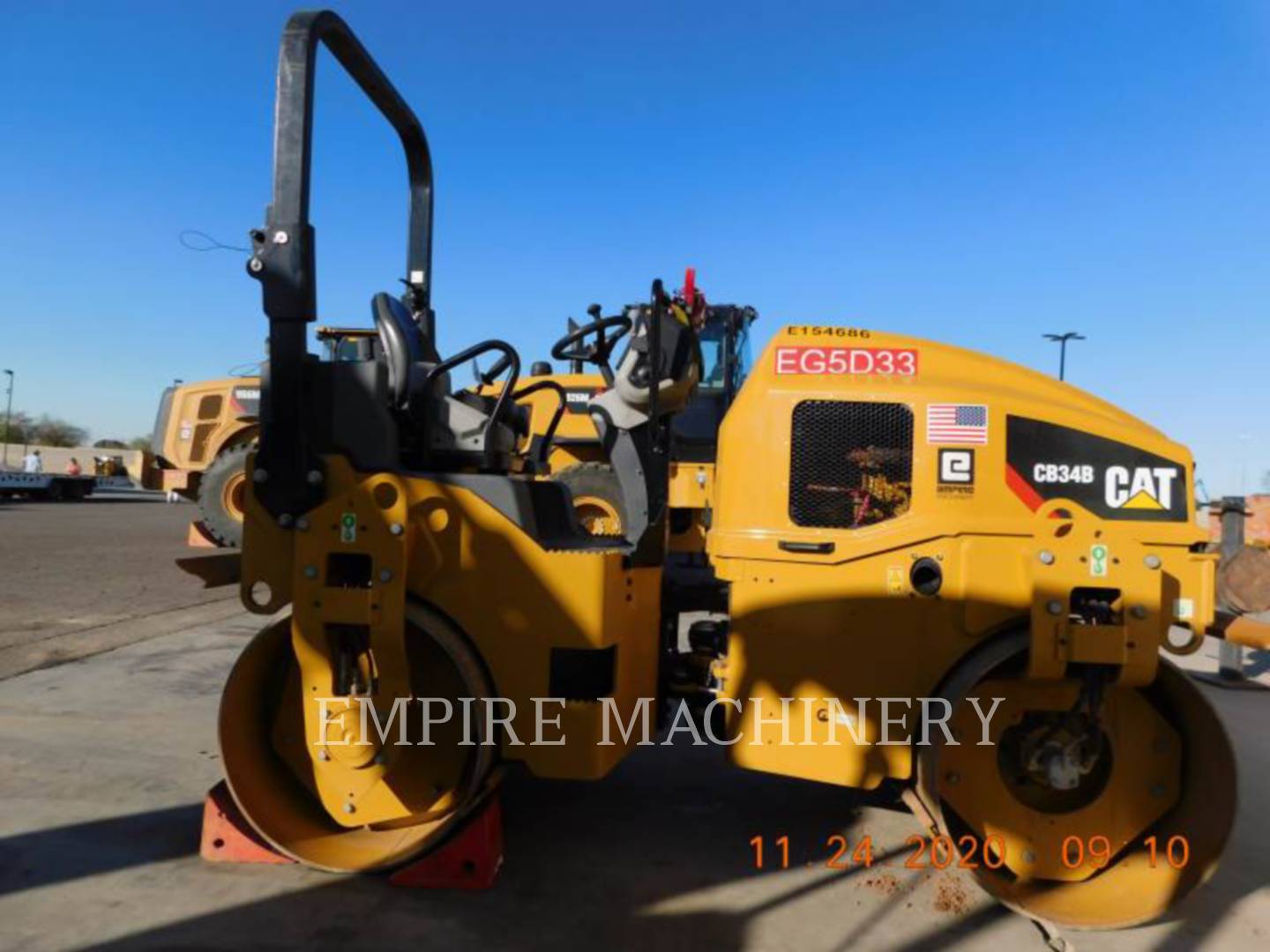 2020 Caterpillar CB34B LT Vibratory Double