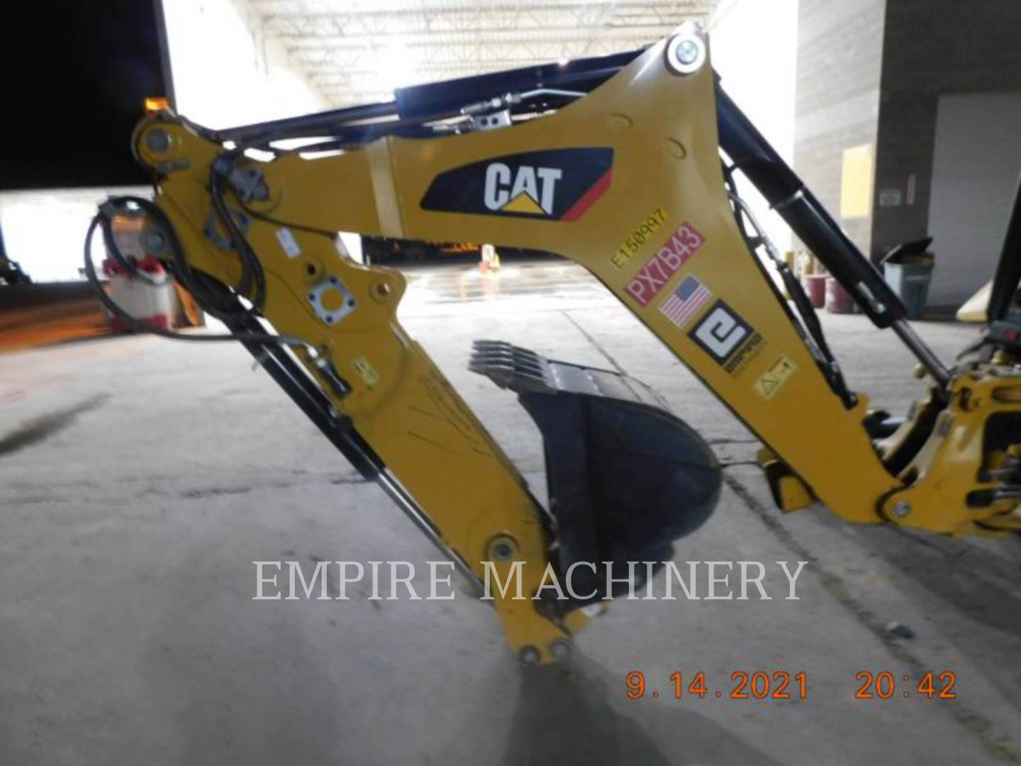 2019 Caterpillar 416F2 4EOP Tractor Loader Backhoe