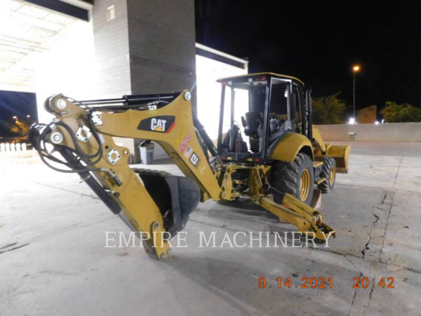 2019 Caterpillar 416F2 4EOP Tractor Loader Backhoe