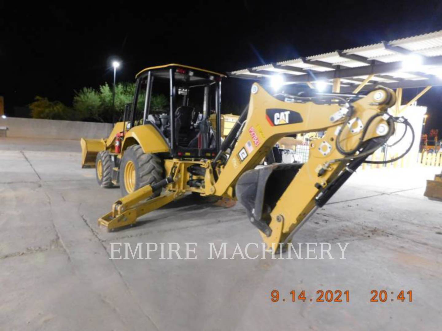 2019 Caterpillar 416F2 4EOP Tractor Loader Backhoe