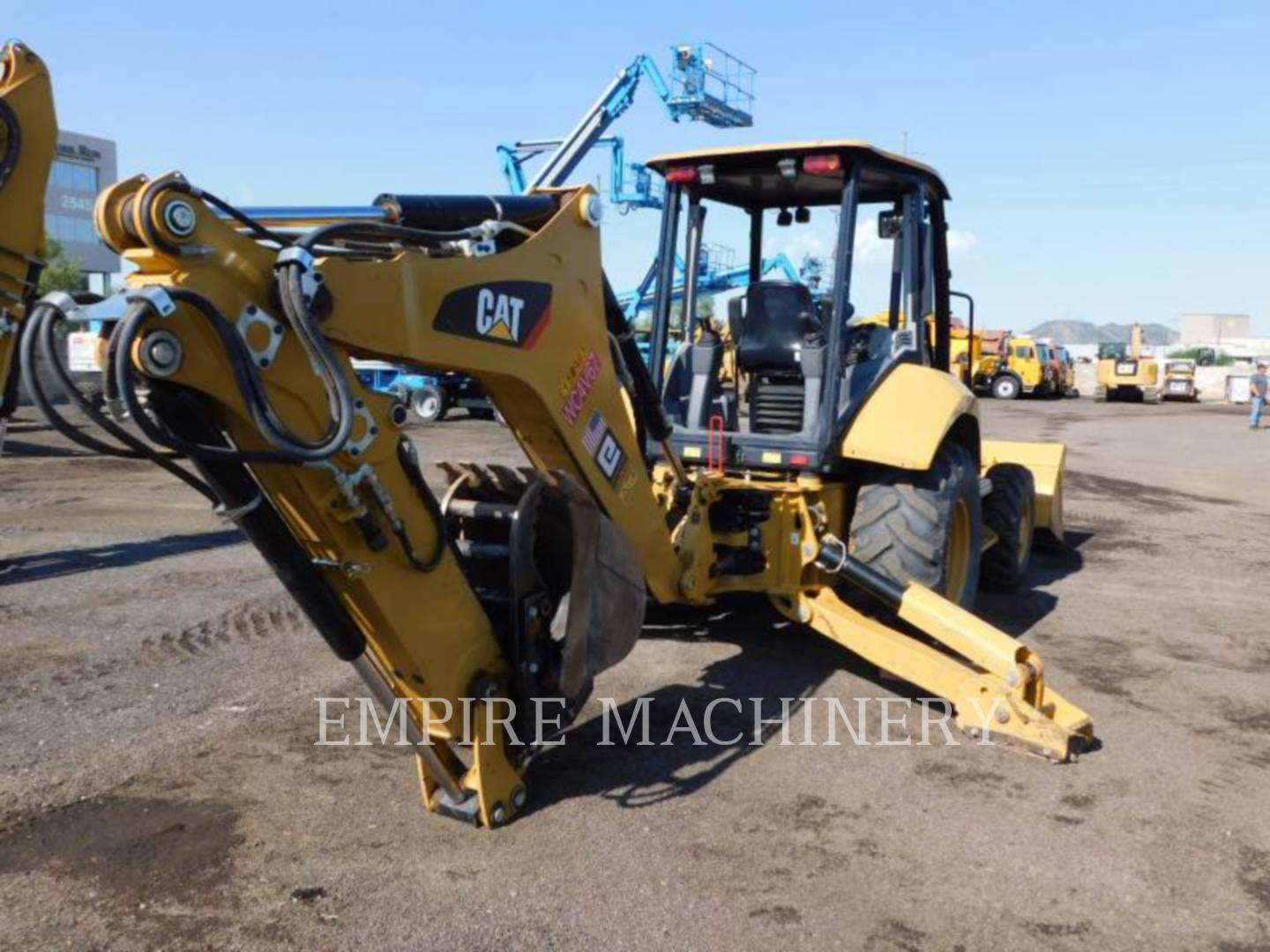 2019 Caterpillar 415F2 4EOP Tractor Loader Backhoe