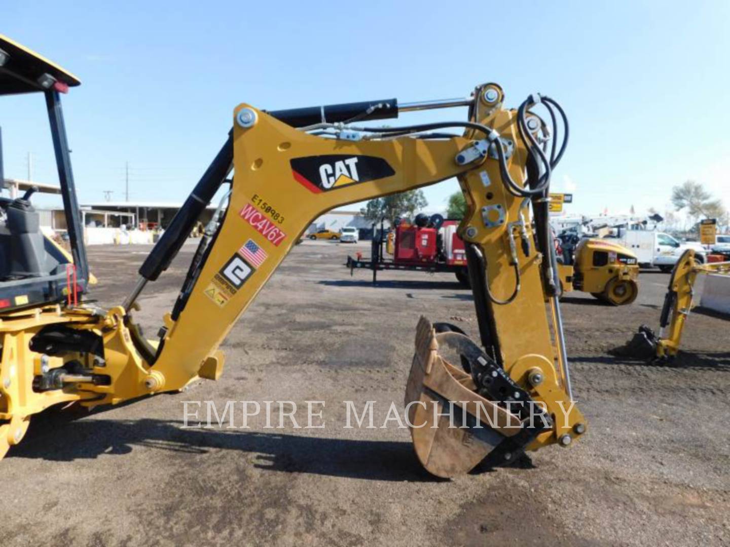 2019 Caterpillar 415F2 4EOP Tractor Loader Backhoe