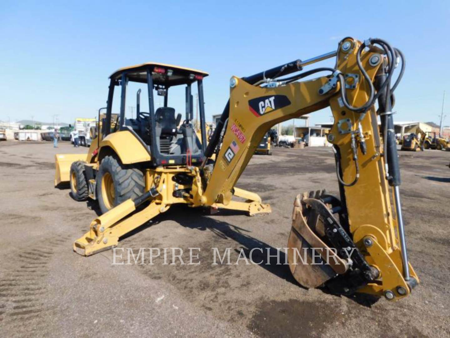 2019 Caterpillar 415F2 4EOP Tractor Loader Backhoe