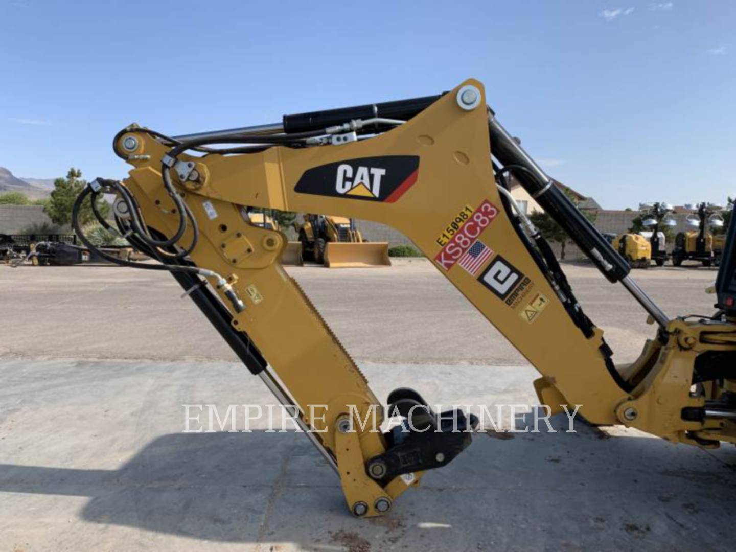 2019 Caterpillar 415F2 4EOP Tractor Loader Backhoe