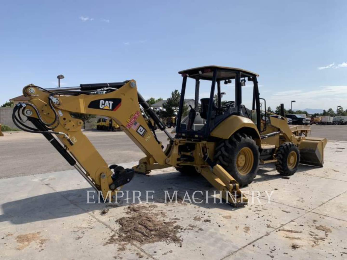 2019 Caterpillar 415F2 4EOP Tractor Loader Backhoe