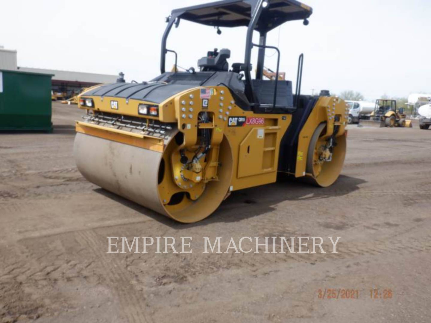 2019 Caterpillar CB15 VB Vibratory Double