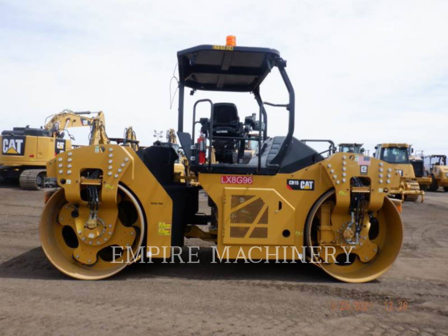 2019 Caterpillar CB15 VB Vibratory Double