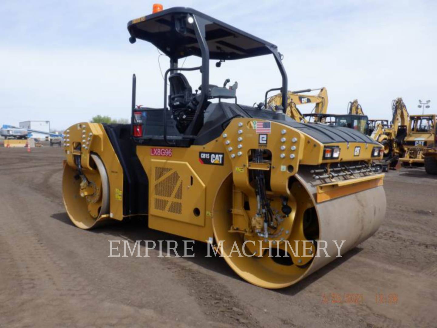 2019 Caterpillar CB15 VB Vibratory Double