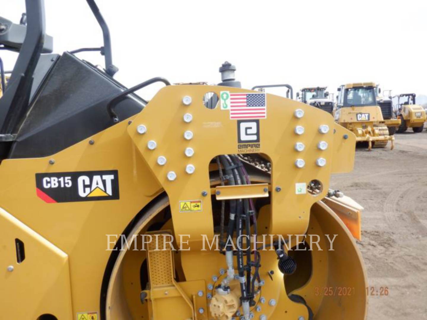 2019 Caterpillar CB15 VB Vibratory Double