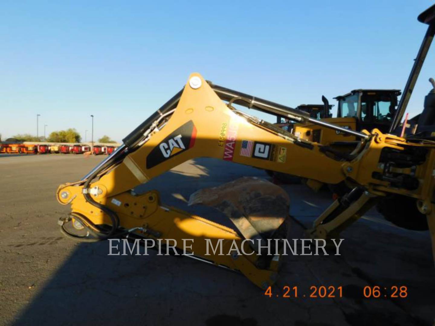 2019 Caterpillar 416F2 4EO Tractor Loader Backhoe