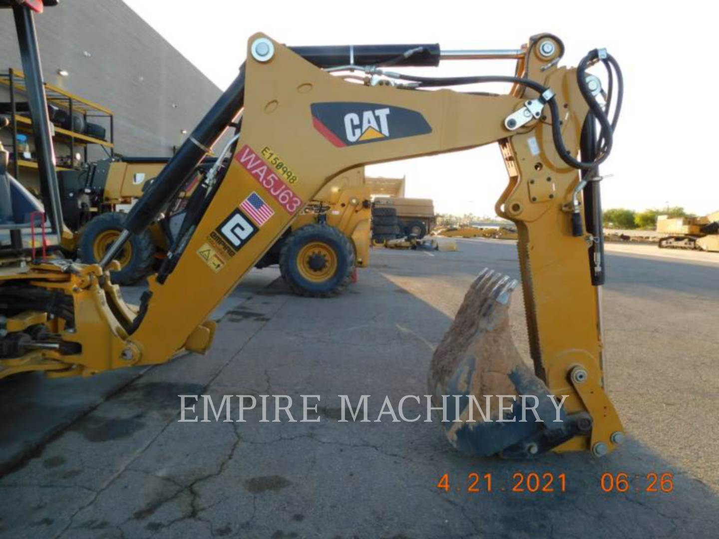 2019 Caterpillar 416F2 4EO Tractor Loader Backhoe