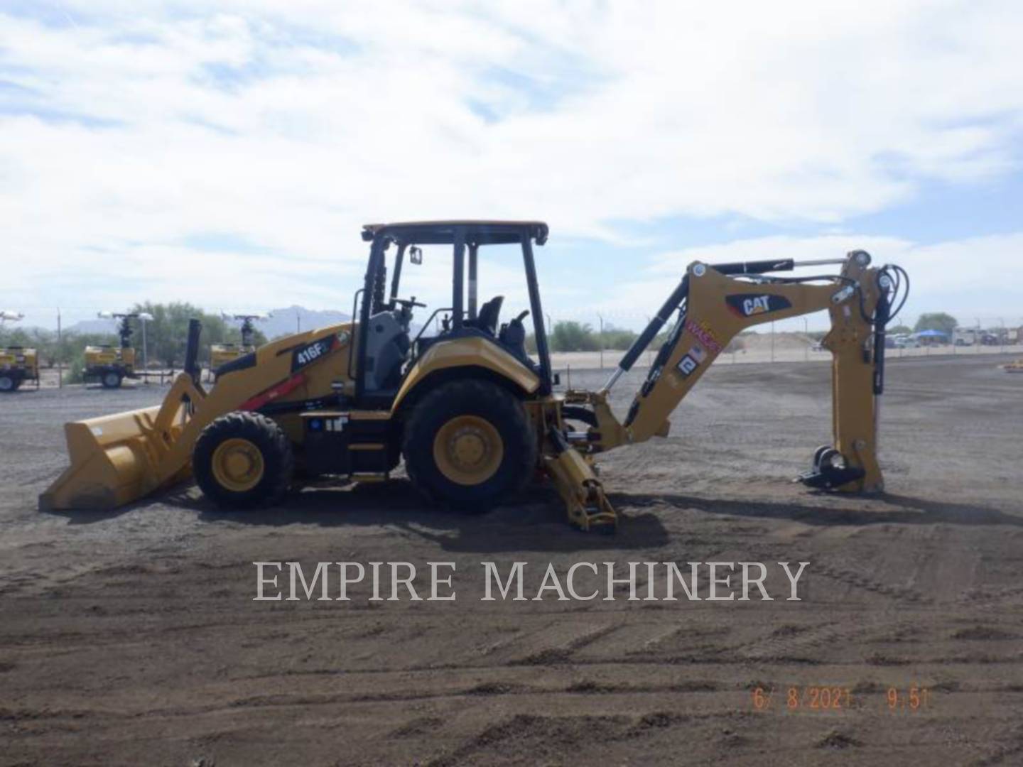 2019 Caterpillar 416F2 4EO Tractor Loader Backhoe