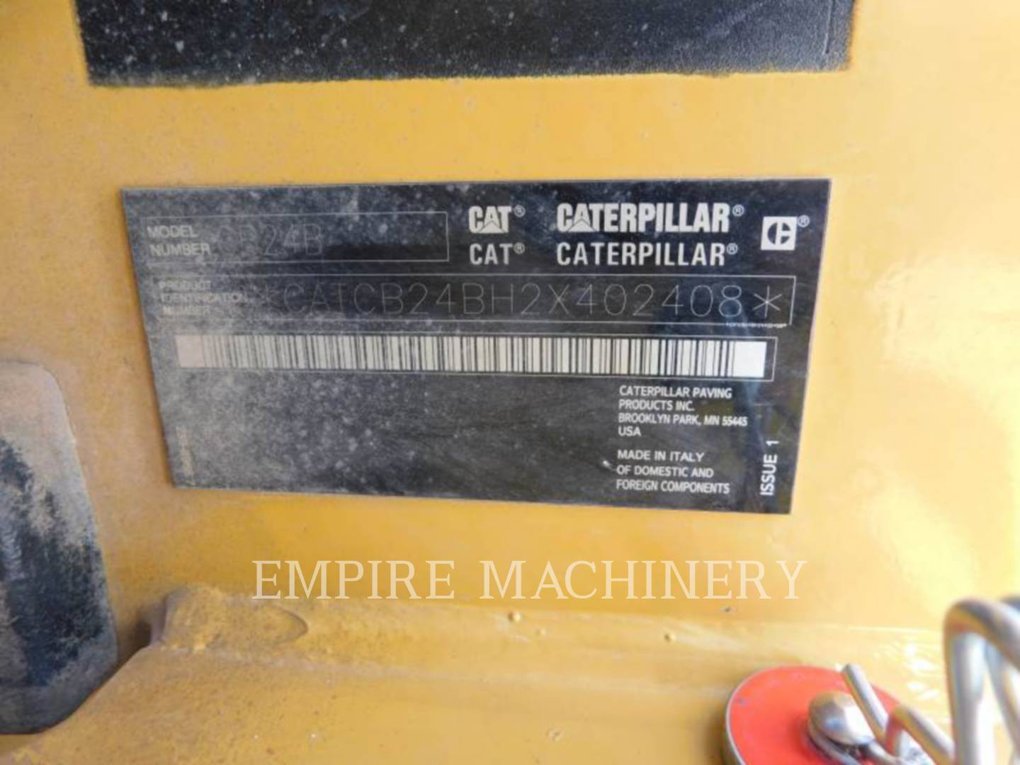 2020 Caterpillar CB24B Vibratory Double