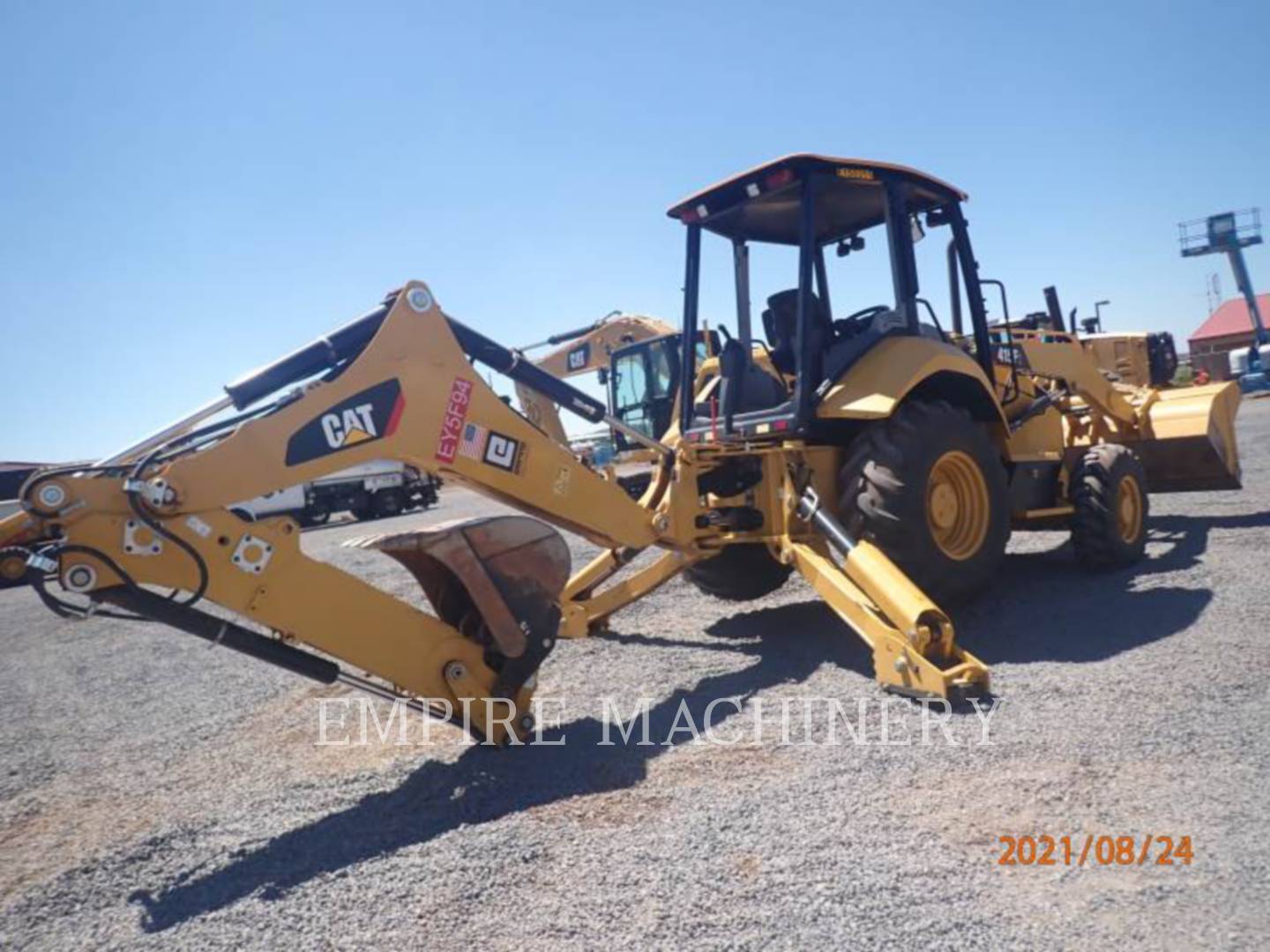 2020 Caterpillar 415F2 4EO Tractor Loader Backhoe